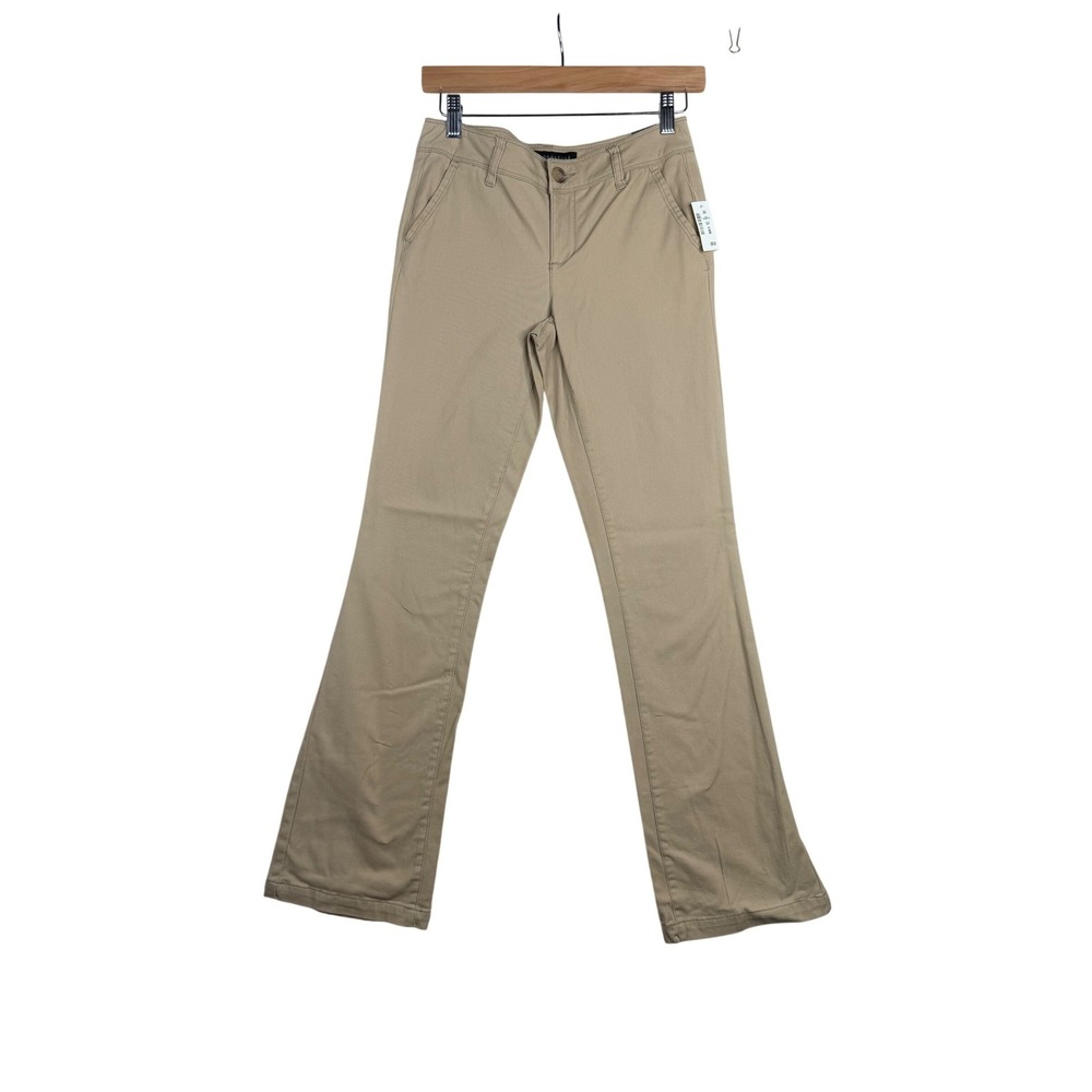 New Aeropostale Classic Fit Low Rise Pants size‎ 0 Reg Tan